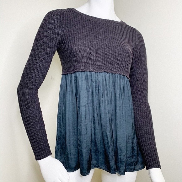 Urban Outfitter Kimchi Blue Babydoll Sweater Black - Size XS - Picture 3 of 3